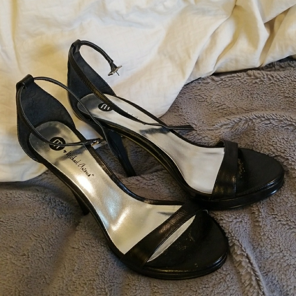 Strappy heels